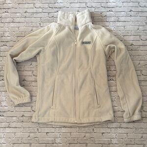 Columbia Women's Tan Fleece Utility Jacket